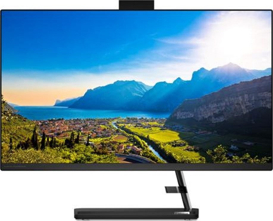 Lenovo Ideacentre AIO 3 27" All-in-One IPS Display, Intel Core i7-1165G7 2.8 Ghz, 16GB RAM, 1TB HDD, DVD RW, Wireless Keyboard and Mouse, Non Touch, White, DOS | F0FW005AAX