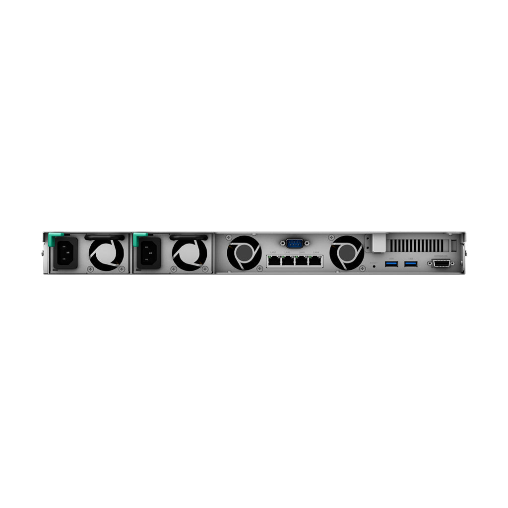 Synology RS1619xs+ RackStation 4-Bay Rackmount NAS – Enterprise Storage Server | 1U Business NAS display close-up