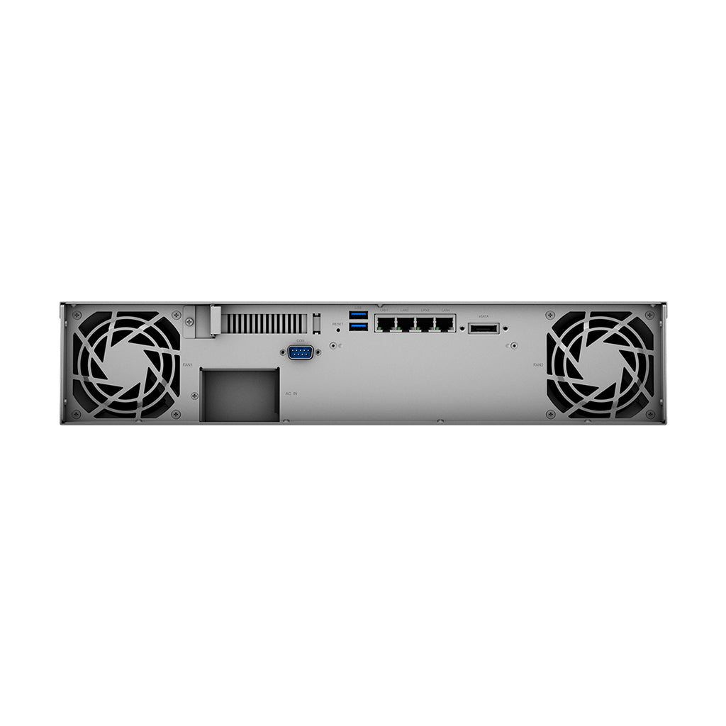Synology RS1221+ RackStation 8-Bay Rackmount NAS – Business Storage Server ports and connectivity detail