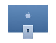Apple iMac (2024) AIO Desktop Computer, 24" 4.5K Retina Standard Display, Apple M4 Chip with 8-Core CPU, 8-Core GPU, 16-Core Neural Engine, 16GB RAM, 256GB SSD, English Keyboard, Blue | MWUF3HN/A