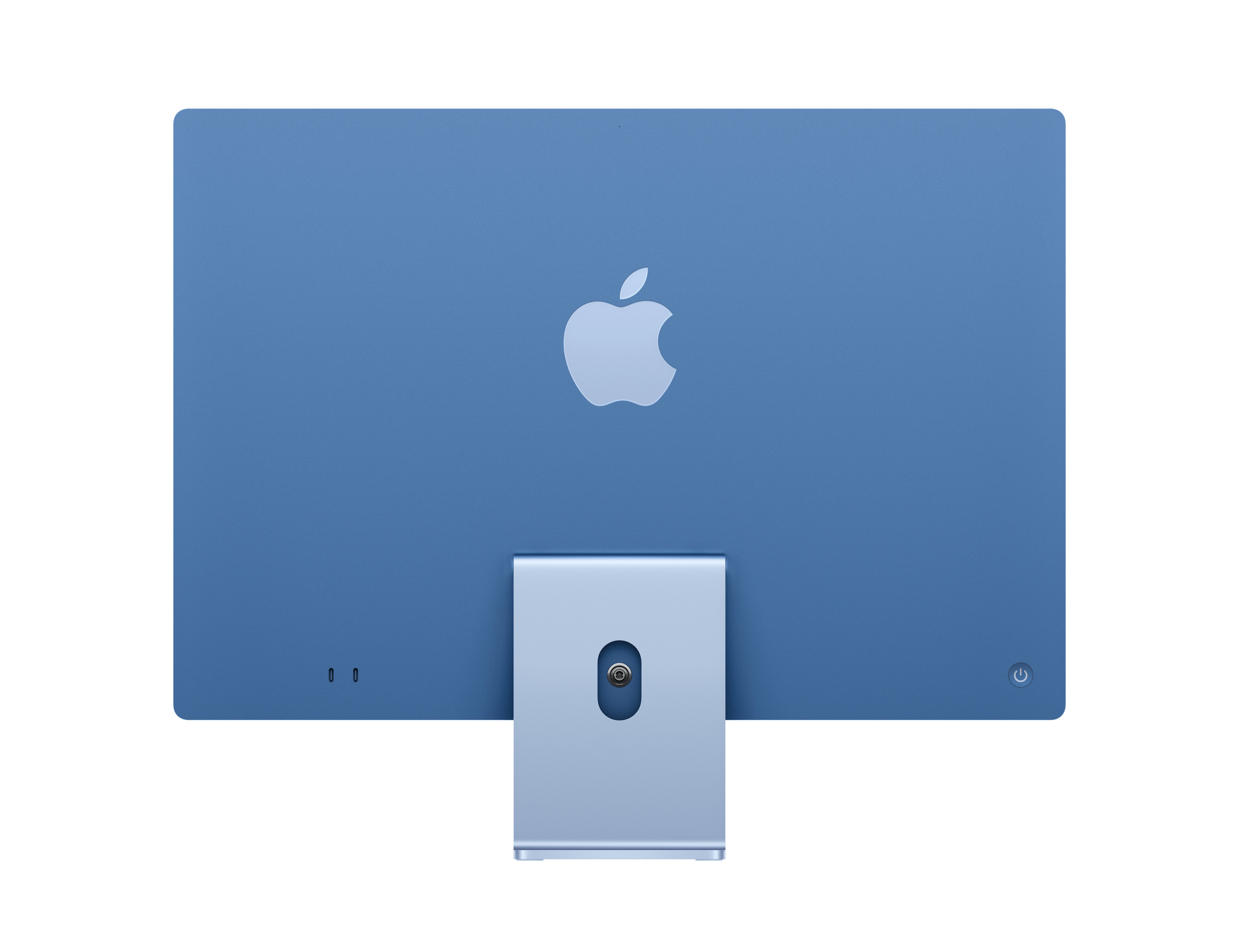 Apple iMac (2024) AIO Desktop Computer, 24" 4.5K Retina Nano-Textured Display, Apple M4 Chip with 10-Core CPU, 10-Core GPU, 16-Core Neural Engine, 16GB RAM, 256GB SSD, English K/B, Blue | MD3H4 B/A