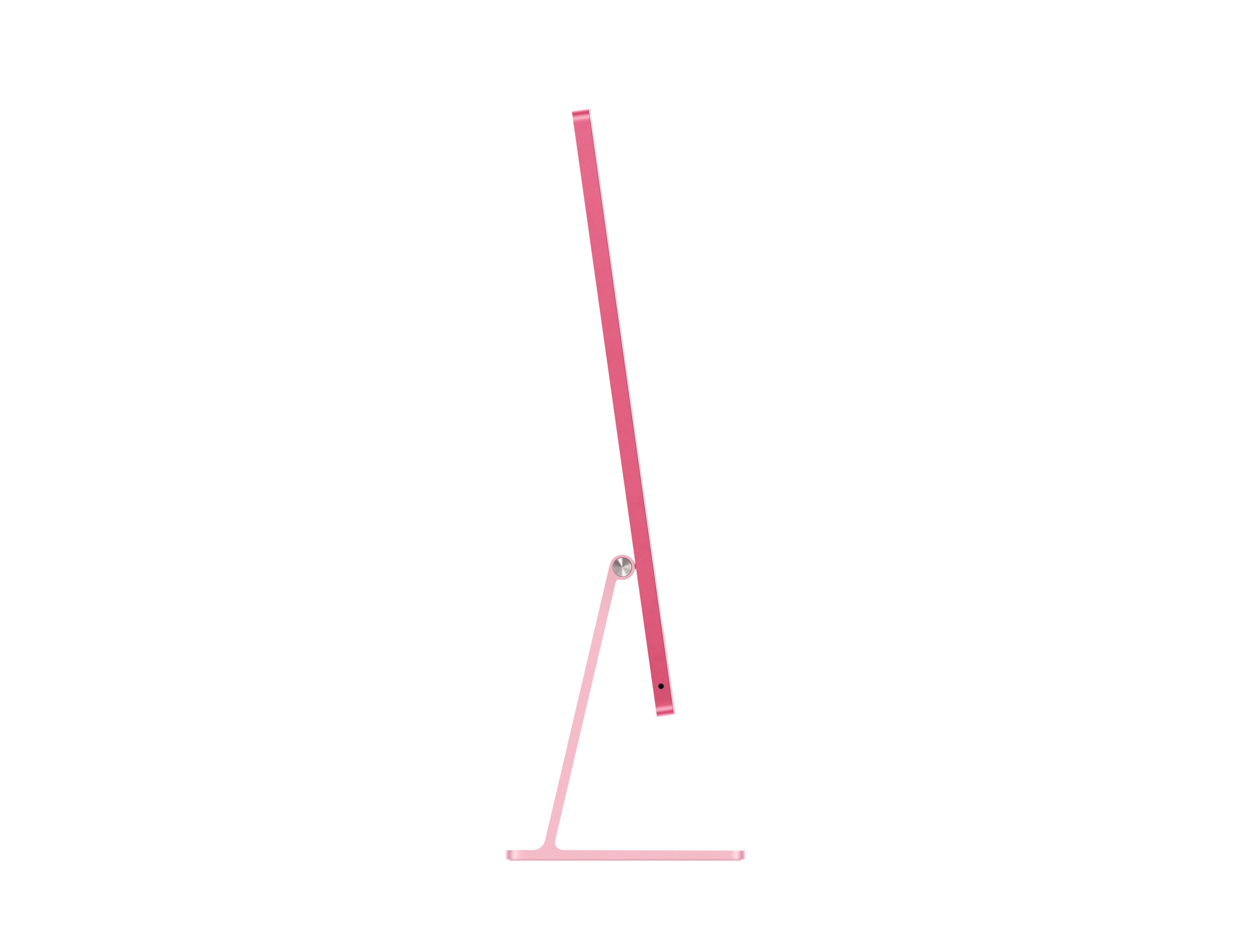 Apple iMac (2024) AIO Desktop Computer, 24" 4.5K Retina Standard Display, Apple M4 Chip with 8-Core CPU, 8-Core GPU, 16-Core Neural Engine, 16GB RAM, 256GB SSD, English Keyboard, Pink | MWUG3 B/A