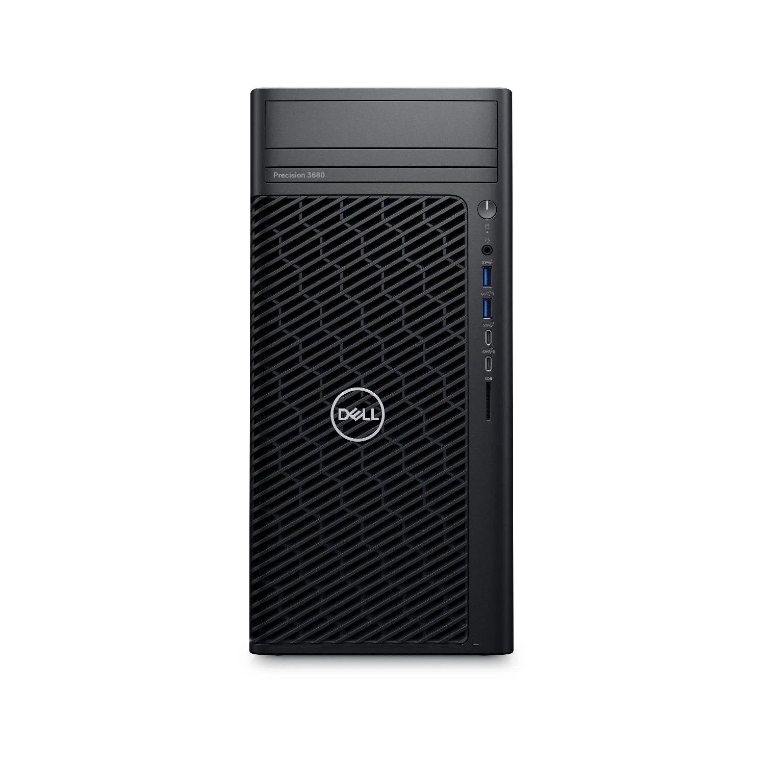 Dell Precision 3680 Tower Workstation, Intel Core i7-14700K, 16GB RAM, 1TB SSD, Intel UHD Graphics 770, English-Arabic Keyboard & Mouse, Windows 11 Home, Black | Precision-3680