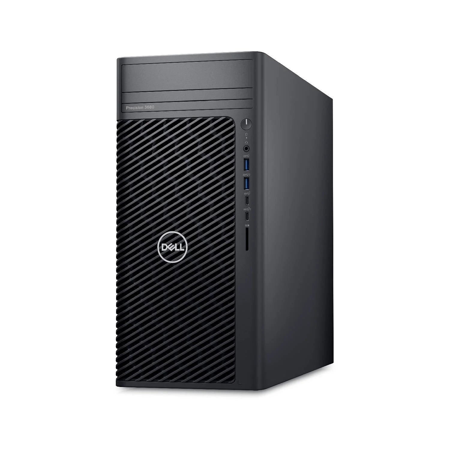 Dell Precision 3680 Tower Workstation, Intel Core i7-14700K, 16GB RAM, 1TB SSD, Intel UHD Graphics 770, English-Arabic Keyboard & Mouse, Windows 11 Home, Black | Precision-3680