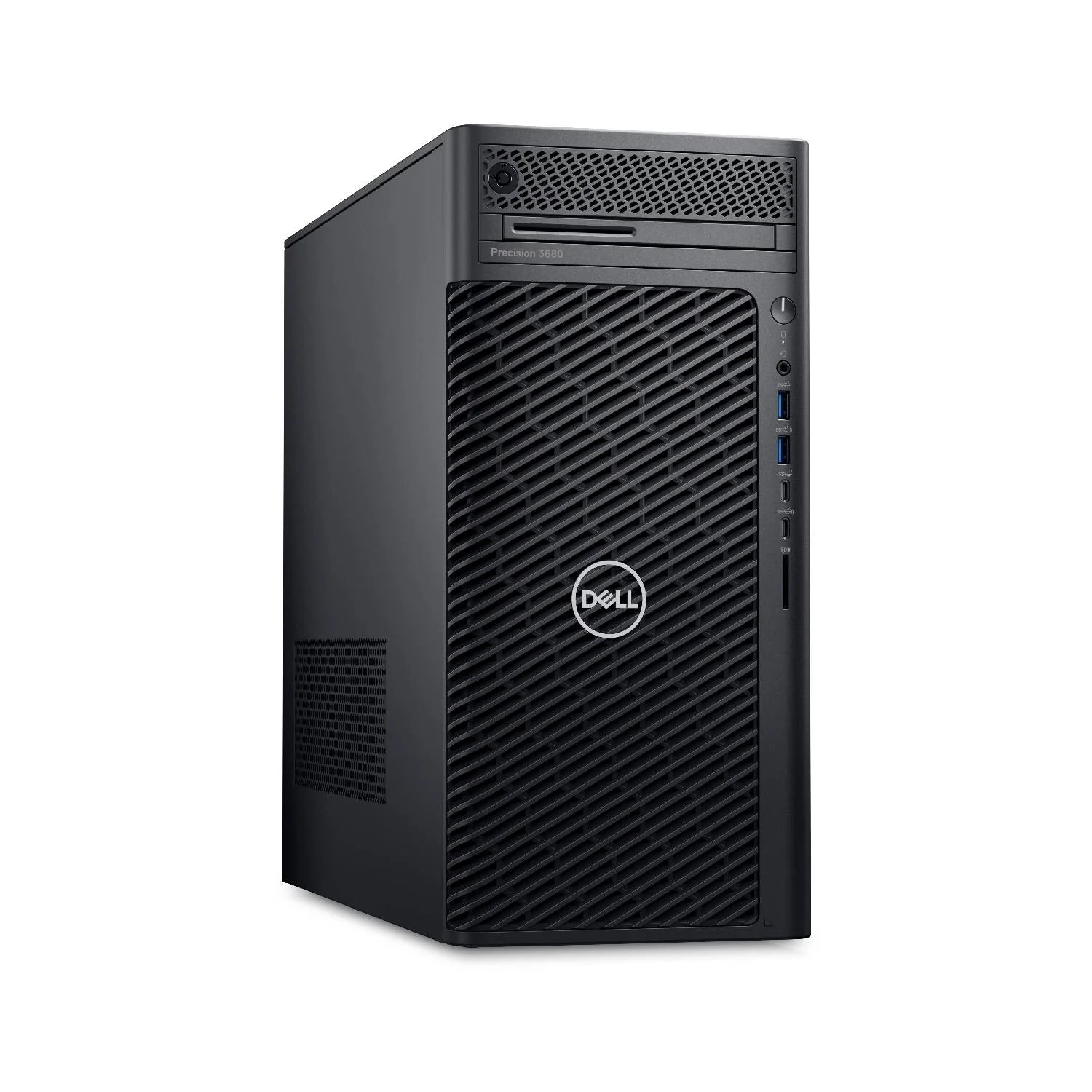 Dell Precision 3680 Tower Workstation, Intel Core i7-14700K, 16GB RAM, 1TB SSD, Intel UHD Graphics 770, English-Arabic Keyboard & Mouse, Windows 11 Home, Black | Precision-3680