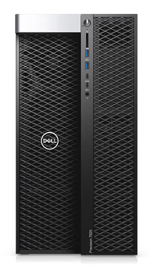 Dell Precision T7920 Workstation, Intel Xeon 4210R, 2X8GB Memory, 512GB M.2 SSD, Windows 11 Pro, Dell Optical Mouse MS116, Dell Wired Keyboard, 1TB 7200rpm SATA Hard Drive, Black | T7920-210-AMR