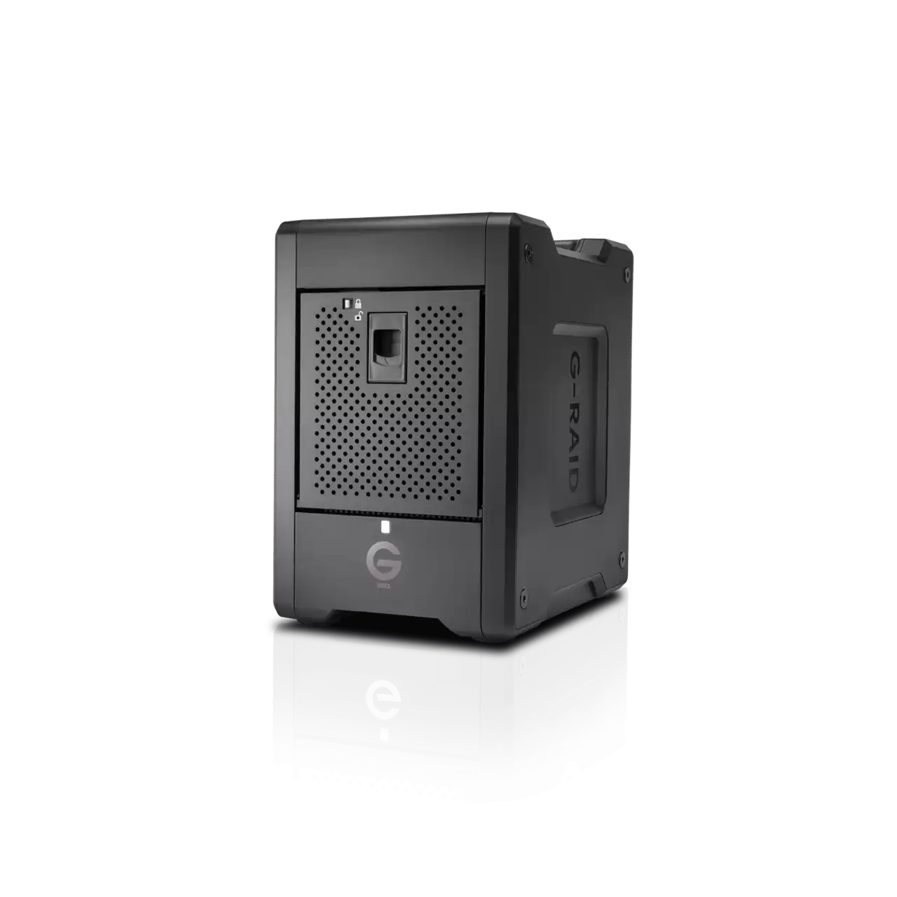 SanDisk Professional G‑RAID SHUTTLE SSD 8 TB – 8‑Bay Modular Hardware RAID Storage (Thunderbolt 3 40 Gb/s + USB‑C 10 Gb/s), Up to ~2,800 MB/s Read