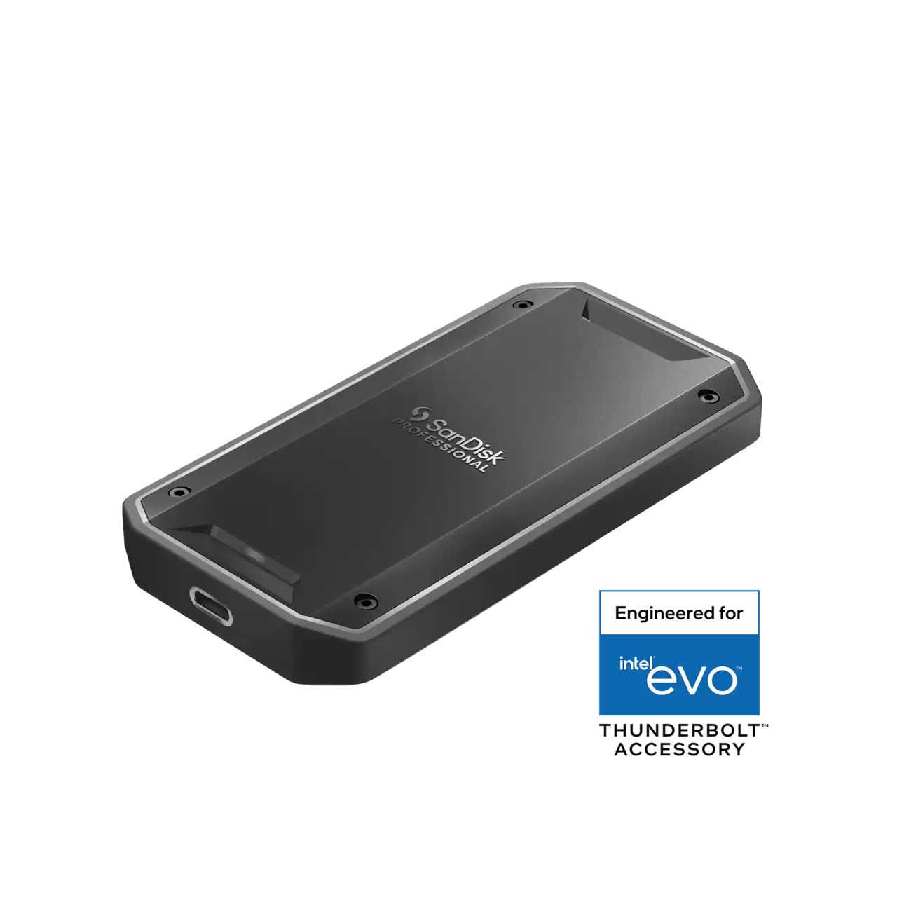 SanDisk Professional PRO-G40 SSD 1 TB – Thunderbolt 3 (40 Gb/s) / USB-C External NVMe Portable Drive – Rugged IP68 Durable Design