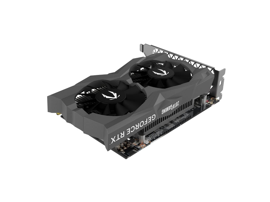 ZOTAC GAMING GeForce RTX 3050 6GB OC – NVIDIA Ampere Architecture, Ray Tracing, DLSS, IceStorm 2.0 Cooling, Dual Fan, PCIe 4.0, HDMI/DisplayPort, Compact 1080p & 1440p Gaming Graphics Card