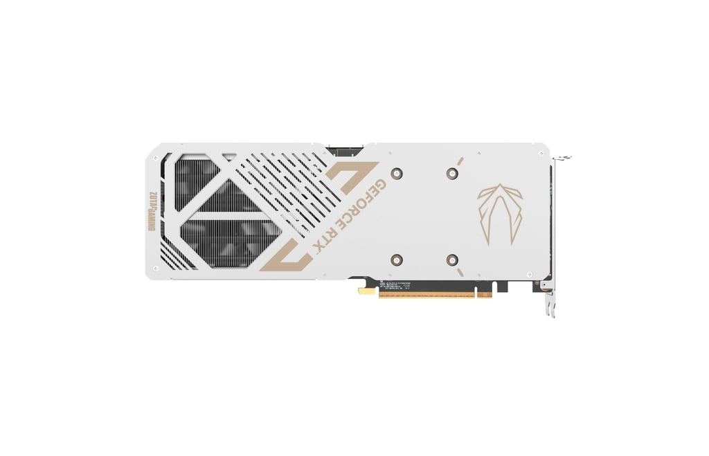 ZOTAC GAMING GeForce RTX 5070 AMP White Edition – 16GB GDDR7, Blackwell Architecture, DLSS 4, Ray Tracing, IceStorm 3.0 Cooling, Triple Fan, Elegant White Design, HDMI/DisplayPort, PCIe 5.0, 4K & 8K Gaming GPU