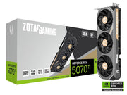ZOTAC GAMING GeForce RTX 5070 Ti SOLID SFF OC – Compact 16GB GDDR7, Blackwell Architecture, DLSS 4, Ray Tracing, Dual Fan Cooling, Small Form Factor GPU, HDMI/DisplayPort, PCIe 5.0, 4K Gaming Graphics Card