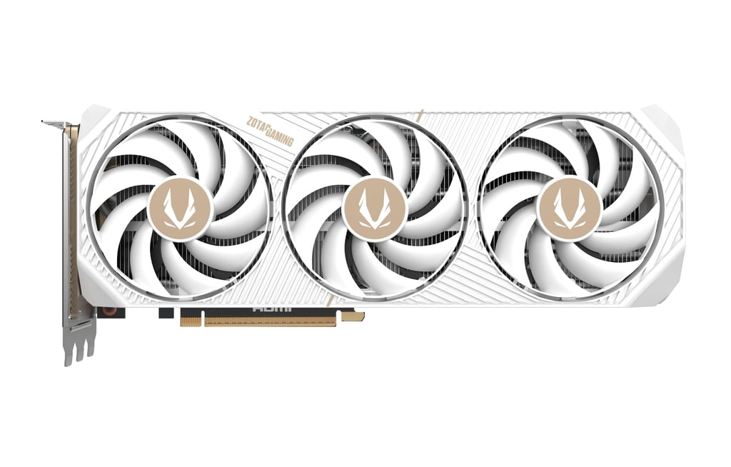 ZOTAC GAMING GeForce RTX 5070 Ti SOLID CORE OC White Edition – 16GB GDDR7, Blackwell Architecture, DLSS 4, Ray Tracing, IceStorm 3.0 Cooling, Triple Fan, Premium White Design, HDMI/DisplayPort, PCIe 5.0, 4K & 8K Gaming GPU