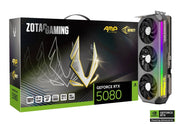 ZOTAC GAMING GeForce RTX 5080 AMP Extreme INFINITY – 16GB GDDR7, Blackwell Architecture, DLSS 4, Ray Tracing, IceStorm 3.0 Cooling, Infinity Mirror RGB, HDMI/DisplayPort, PCIe 5.0, 4K & 8K Gaming GPU