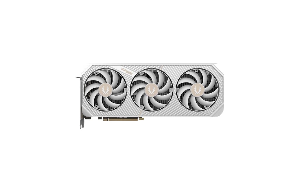 ZOTAC GAMING GeForce RTX 5080 SOLID OC White Edition – 16GB GDDR7, Blackwell Architecture, DLSS 4, Ray Tracing, IceStorm 3.0 Cooling, Triple Fan, White Design, HDMI/DisplayPort, PCIe 5.0, 4K & 8K Gaming GPU